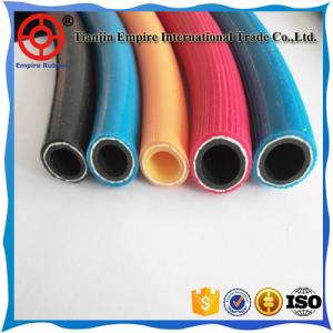 Wholesale Colored 16 mm  oxygen and acetylene delivery twin Line welding fiber woven flexible rubber Hose from china suppliers