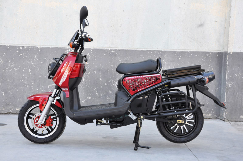 40km/H Pedal Assisted Electric Scooter , Motorcycle Electric Scooter For Adults