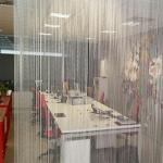 Hot sale fashion metal ball chain curtain metal beaded curtain for room divider