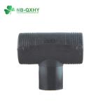 Flexible HDPE Electrofusion Tee Elbow for Liquid Delivery SDR11 PE100 Different