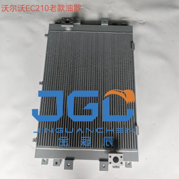 Excavator Parts EC210 Hydraulic Oil Radiator 14552200 Construction Machinery
