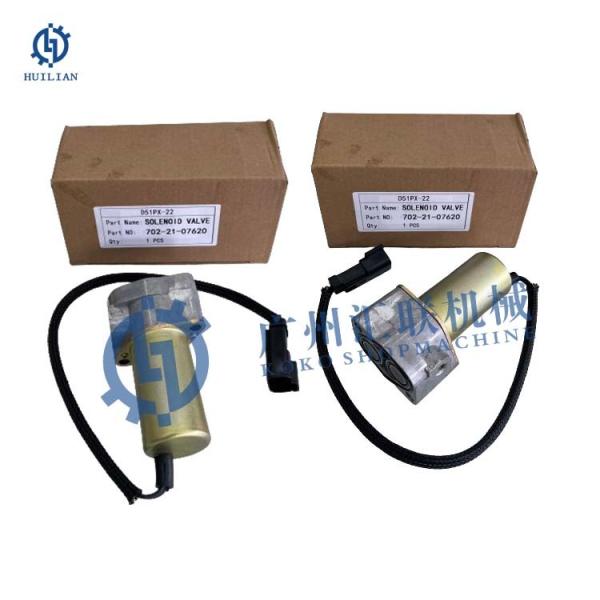 Komatsu D51PX-22 Hydraulic Main Pump Solenoid Valve 702-21-07620 702-21-07610