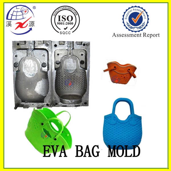 Professional EVA Hand Bags Mold Customized Design Single Color