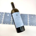 Adhesive Waterproof Leather Label Textured Embossed Pu Leather Labels Red Wine