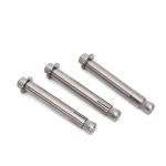 Metric Diameter 1/2 Stock SS304 Sleeve Anchors Stainless Steel Hex Socket Pan