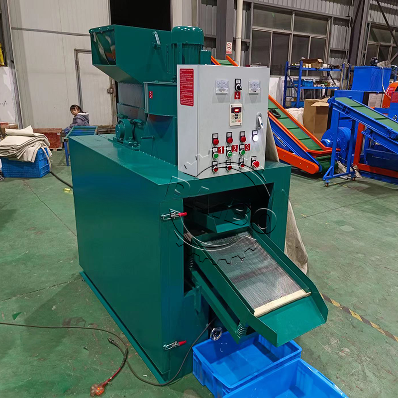 Power kW 40.7 Capacity 200-1000kg/h Copper Wire Recycling Machine for Cable Processing