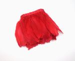 Party Essential 1 Yard Dyed Goose Nagoire Feather Fringe Trimming with Satin