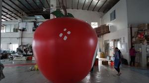 Wholesale 3.5m Height Apple Shaped Balloons Pantone Color Matched Printing Large from china suppliers