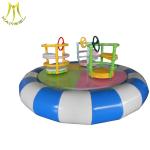 Hansel electric swing boat indoor play games merry go around for shopping mall