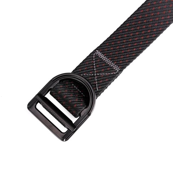 D Buckle Cotton Fabric Belt 125cm Mens Nylon Web Belt Tactical