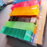 High Light Transmission Colored Acrylic Sheets from Mitsubishi PMMA Acrylic