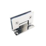 Golden Glass to Glass Shower Hinges 90*55mm Shower Glass Hinge for Enclosure
