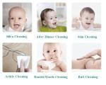 Organic 80 PCS Baby Pure Water Disposable Cleaning Baby Tissue Wet Wipes