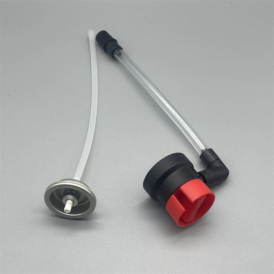Premium Tire Repair Spray Valve With Nozzles - Ideal For Quick Fixes In Automotive And Emergency Situations