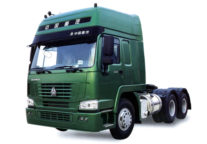 6x4 Tractor Head Trucks With Dual Circuit Compressed Air Brake