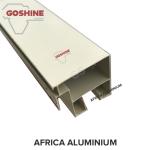 factory 6063 - T5 alloy powder coated window door aluminium for nigeria