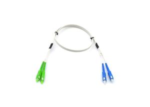 Wholesale SC / APC - SC / UPC Fiber Optic Patch Cord DX SM Waterproof Fiber Optic Pigtail Cables from china suppliers