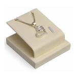 PU Leather Chain Necklace Display Stand Chemical Resistance For Jewellery Store