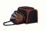 Breathable Brown Airline Approved Pet Carrier Bag For Puppies Kittens Rabbits