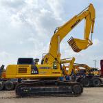45 Ton Second Hand Komatsu Excavators Powerful Cummins Engine 257kw Rated Power