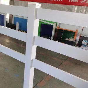 Wholesale 127mm X 127mm X 2000mm Post Welded Wire Mesh Fence / Vinyl Horse Fencing For Protect from china suppliers