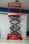 Narrow Aisle Hydraulic Portable Scissor Lift Platform 4.8M 300kg Load Capacity