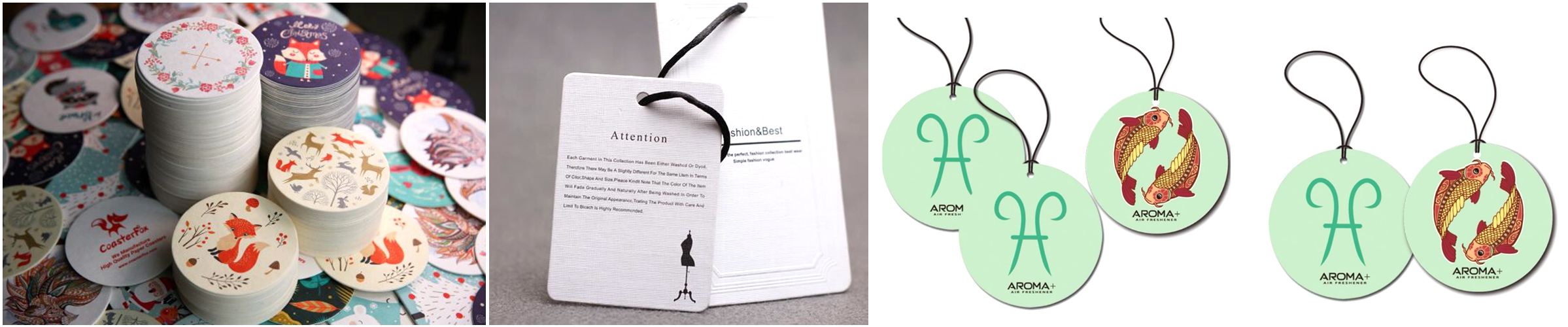 1mm 1.5mm Absorbent Paper Air Freshener Paper Natural White Color