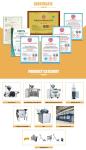 First-level Refining Carbon steel 2TPD palm oil machine refinery plant