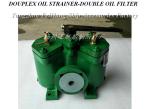 Small duplex low pressure crude oil filter - Cast Iron Dual Low Pressure crude