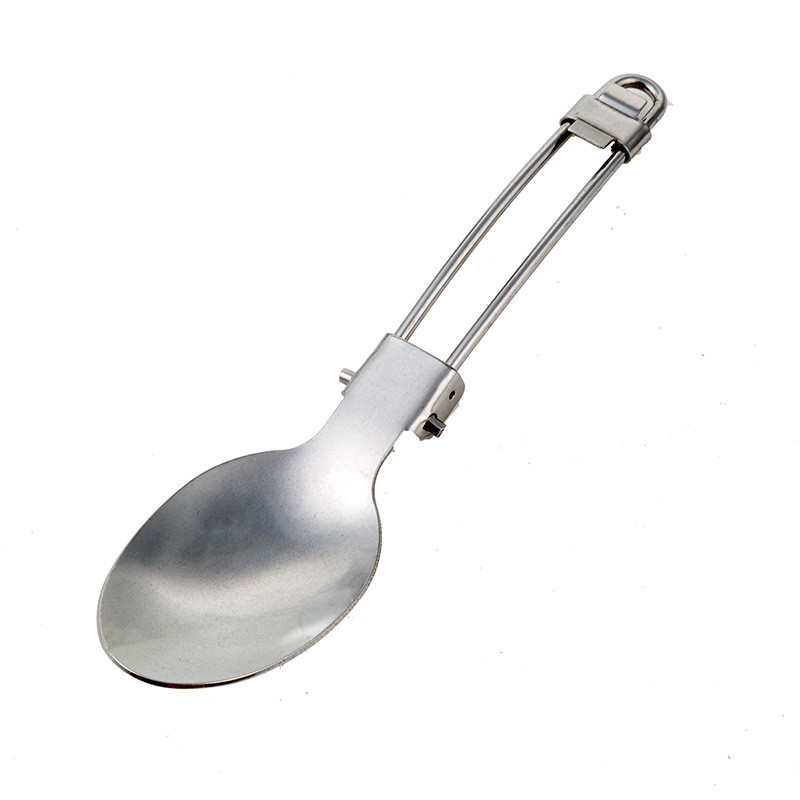 Stainless Steel Outdoor Folding Picnic Tablewares Logo Customized