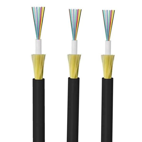 4 8 12 Core GYFXTH Unitube Glass Yarn Aramid yarn Non Metallic Optical Fiber