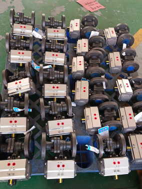 rack and pinion pneumatic rotary actuator control valves pneumatic valve