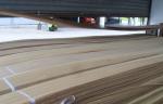 Natural Brown Sliced Veneer , Russia Ash Wood Veneer 0.5mm For Door