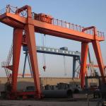 Large Power Double Beam Gantry Crane 35 Ton Fast Lifting Speed High Working