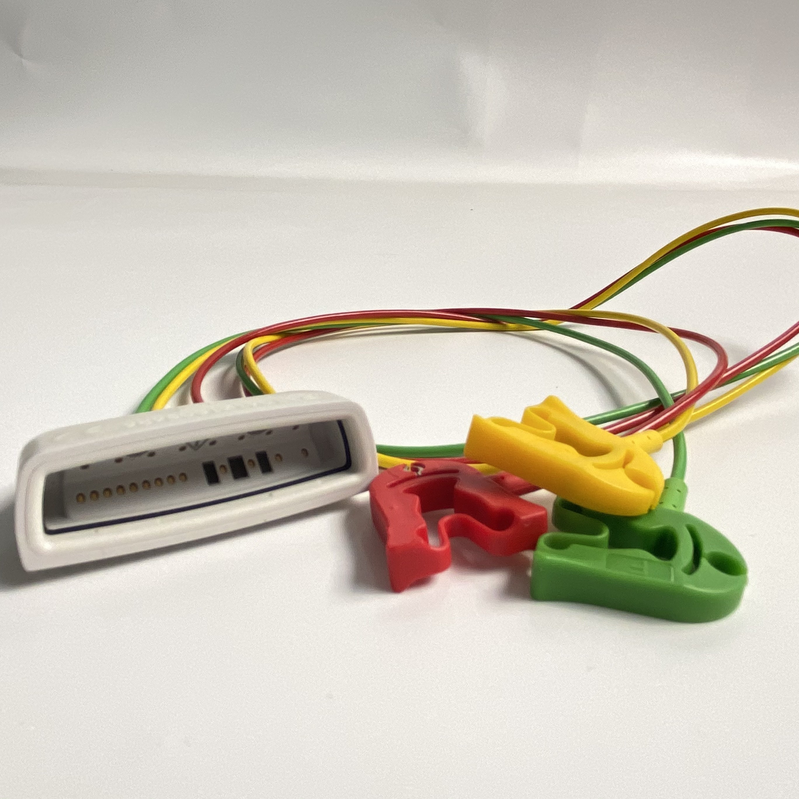 Telemetry Three Lead European Standard Clamp ECG 3-Lead Grabber IEC Tele REF：989803171901