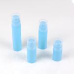 OEM Blue Airless Cosmetics Lotion Pump Bottle 3oz Face Serum Blue Bottle