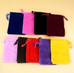 Customized Logo Wholesale Eco-Friendly Velvet bags/Velvet pouch