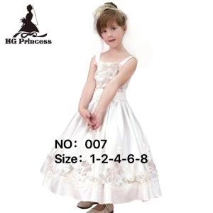 Wholesale girl's princess dress evening dress wear party dress ready goods ready to ship stock 91 from china suppliers
