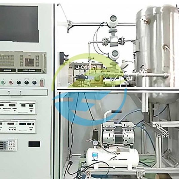 Pump Testing machine Automated Clamping 80m³/h Capacity EV Water Ring Vacuum Pump Test Bench