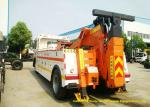 Heavy Duty 12 Ton Wrecker Tow Truck For Car Recovery In City Road , Suburb Way