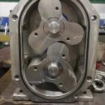 Stable Anti Aging Chemical Lobe Pump Corrosion Resistant 316 Stainless Steel