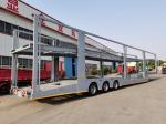 3 Axle Car Carrier Semi Trailer Utility Trailer for Car Transportation 12 Tires