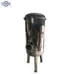 Stainless steel 40 inch 5 micron pp cartridge multi bag filter housing cbd oil