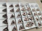 Tungsten Carbide Inserts Kyocera TNMG160408-MS for cutting stainless steel cnc