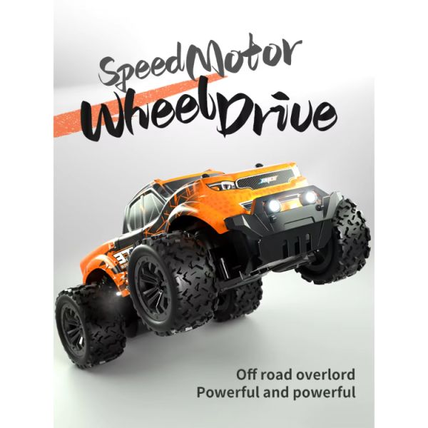 1/20 Scale 2wd Drive Car Collision Avoidance 2.4g Remote Control Off Road Vehicle Rough Terrain Vehicle for 14 Years up