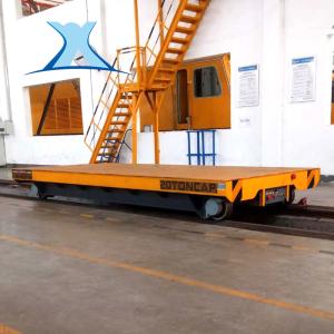 Wholesale Heavy Duty 50t Rail Transfer Trolley Material Handling Battery Power from china suppliers
