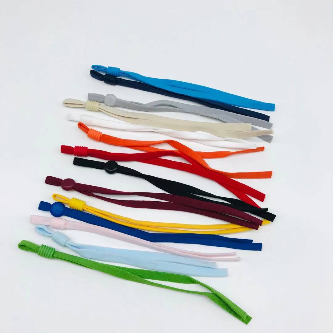 5MM Adjustable Elastic Band For Medical Adjustable Ear Loops Adjustable Elastic Rope For Face