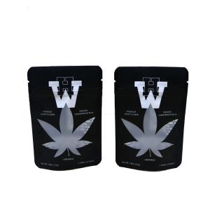 Wholesale Matte Black Stand Up Aluminum Foil Zipper Zip Lock Bag Package Pouch Packaging Mylar Bag from china suppliers