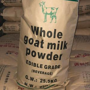 Wholesale Organic Dry Raw Goat Milk Powder Food Additive 25kg from china suppliers