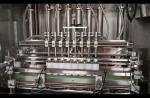 4000BPH Fully Automatic Bottle Packaging Line For Hand Sanitizer Water
